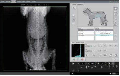 VET1800 Ветеринарная цифровая рентгенографическая система серии  (классическая версия)